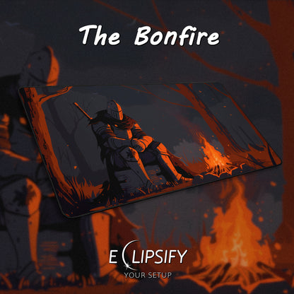 The Bonfire: Minimalist Gaming Mouse Pad