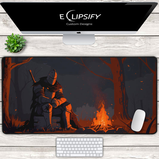 The Bonfire: Minimalist Gaming Mouse Pad