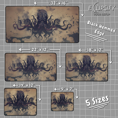 Monster of the Deep: Kraken Gaming Mouse Pad