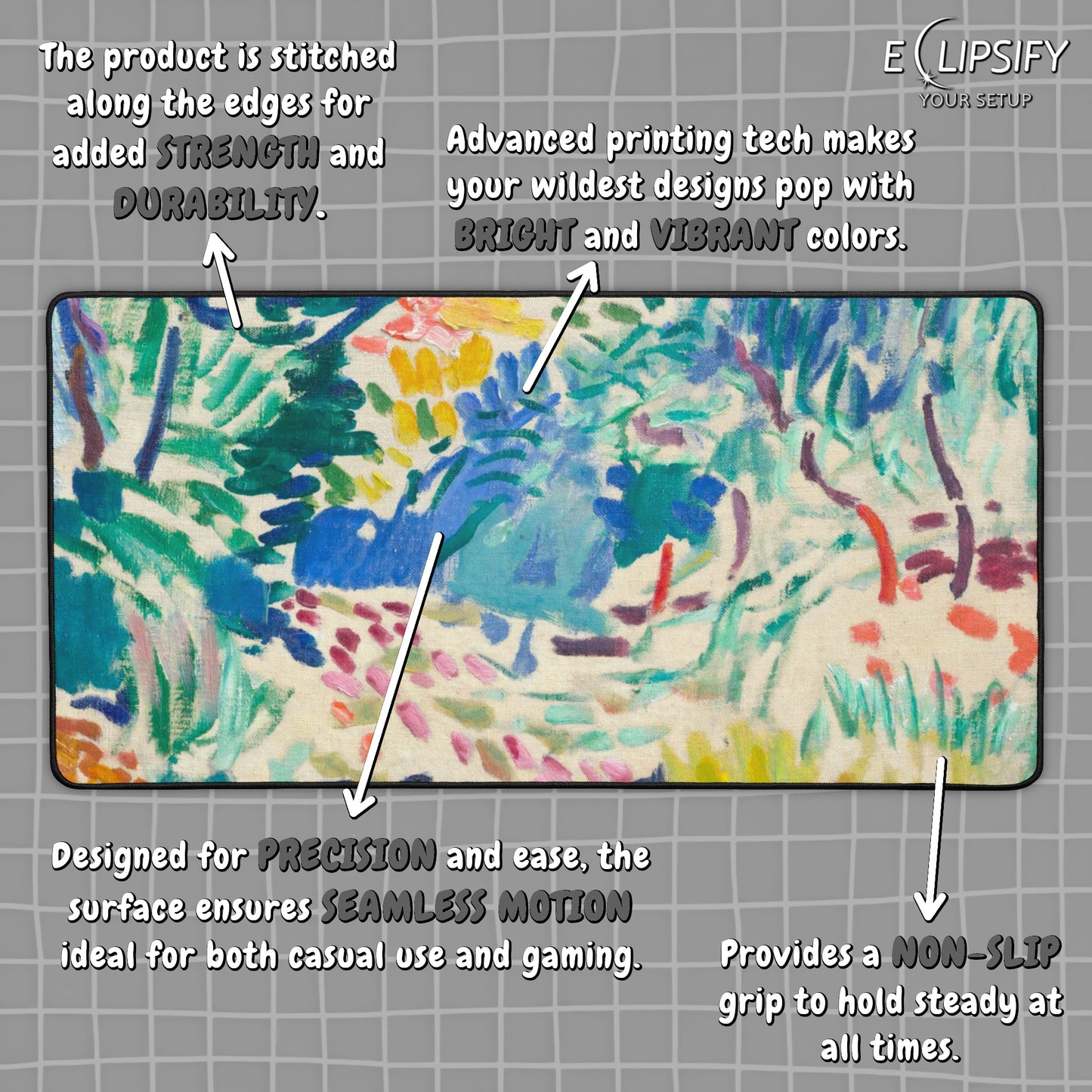 Landscape at Collioure: Henri Matisse Mouse Pad