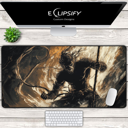 The Immortal King: Sun Wukong Monkey King Mouse Pad