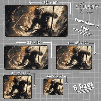 The Immortal King: Sun Wukong Monkey King Mouse Pad