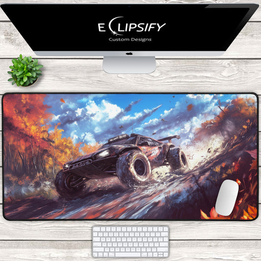 Mudstorm Machine: Offroad Buggy Racing Gaming Mouse Pad
