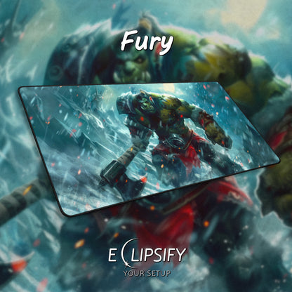Fury: Orc Gaming Mouse Pad