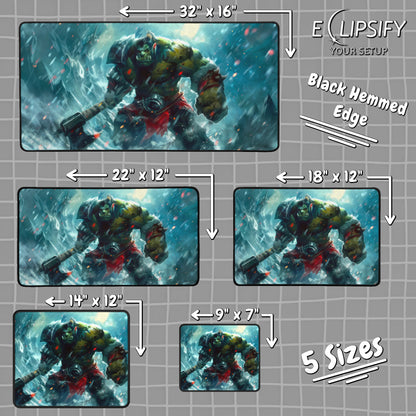 Fury: Orc Gaming Mouse Pad