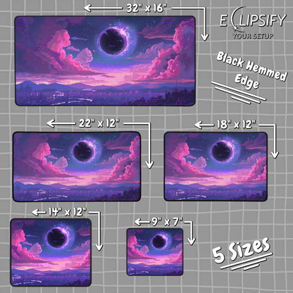Byte of the Black Hole: Pixel Art Mouse Pad
