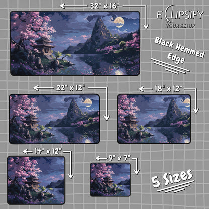 Byte Blossom: Pixel Art Mouse Pad