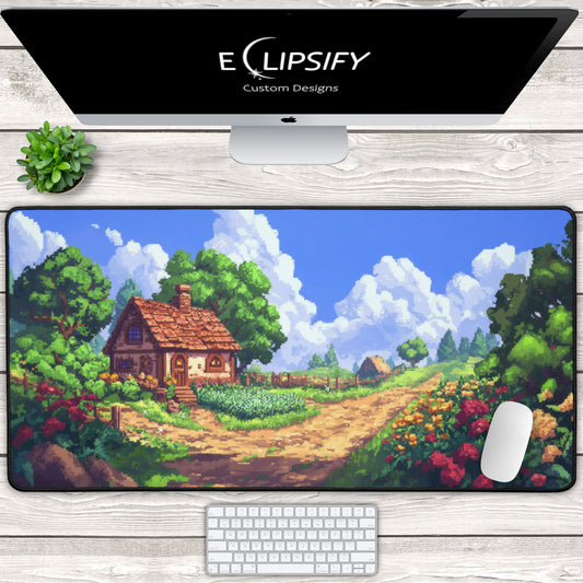 Pixel Farm: Star Valley Gaming Mouse Pad