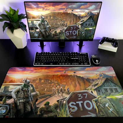 Scholar Cormier "Lone Wolf" Content Creator Collaboration Gaming Mouse Pad