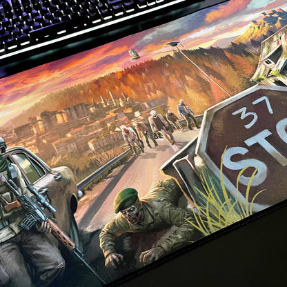 Scholar Cormier "Lone Wolf" Content Creator Collaboration Gaming Mouse Pad