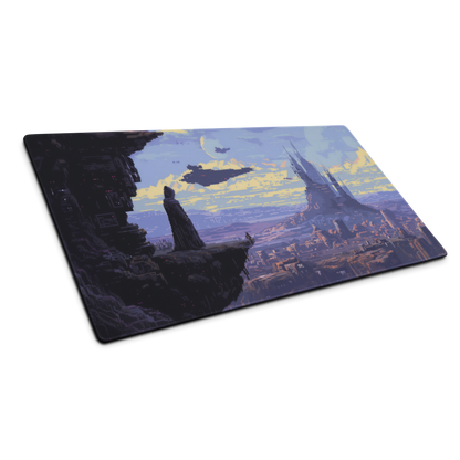 Space Wars: Pixel Art Mouse Pad