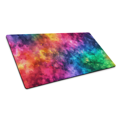 Color Burst: Paint Art Mouse Pad