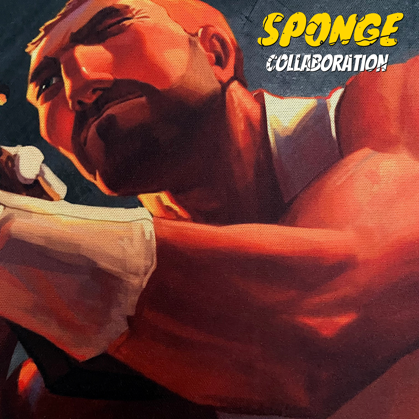 *Retired* Sponge "Hit Cannon" Content Creator Collaboration Gaming Mouse Pad