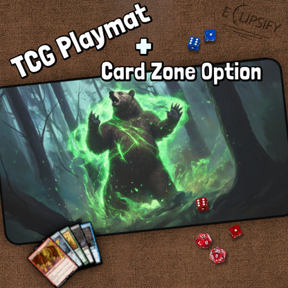 Emeraldclaw: Bear TCG Playmat