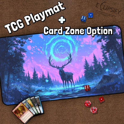 Magical Antlers: Stag TCG Playmat