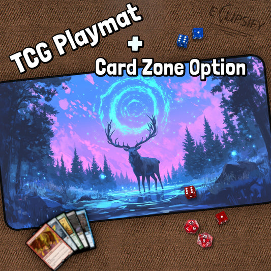 Magical Antlers: Stag TCG Playmat