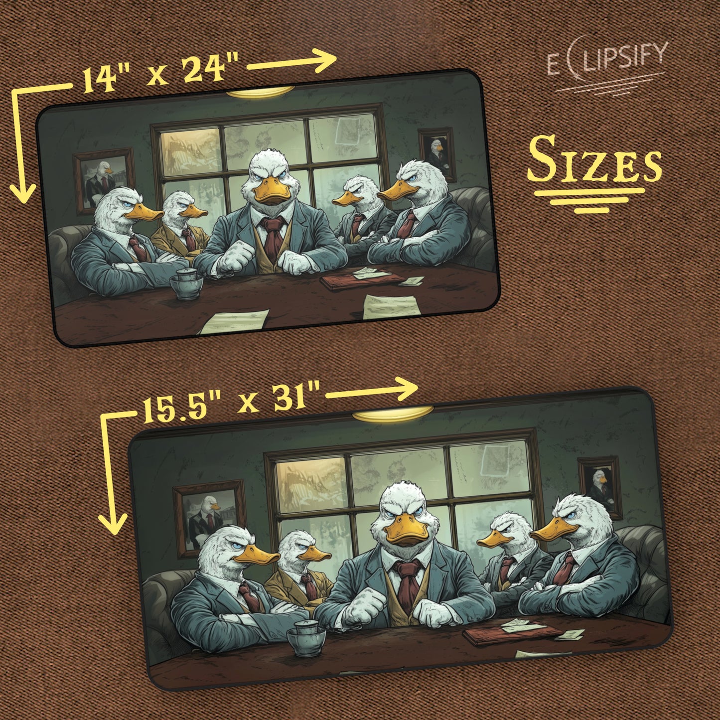 Corporate Quack: Goose TCG Playmat