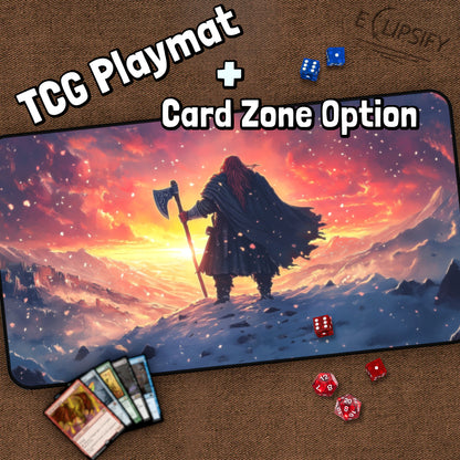 Winter Hammer: Dwarf TCG Playmat