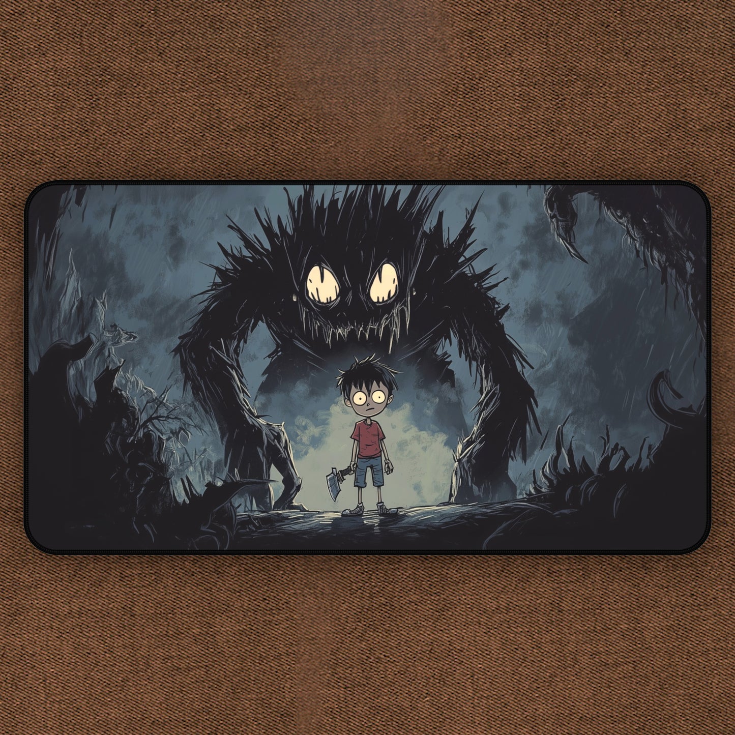 The Sleepless Starve: Monster TCG Playmat