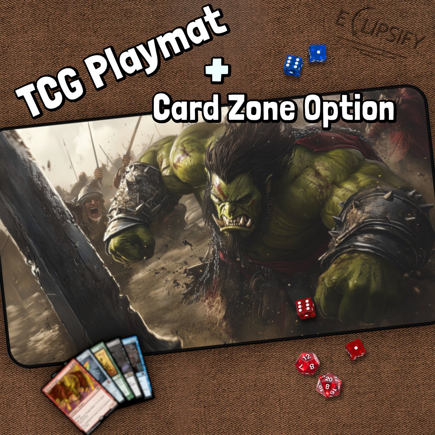 War Cry : Orc TCG Playmat