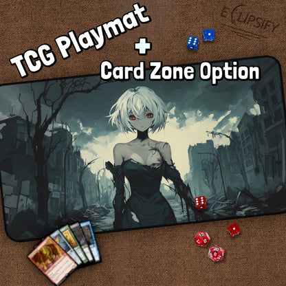 Undead Sweetheart: Anime Girl TCG Playmat