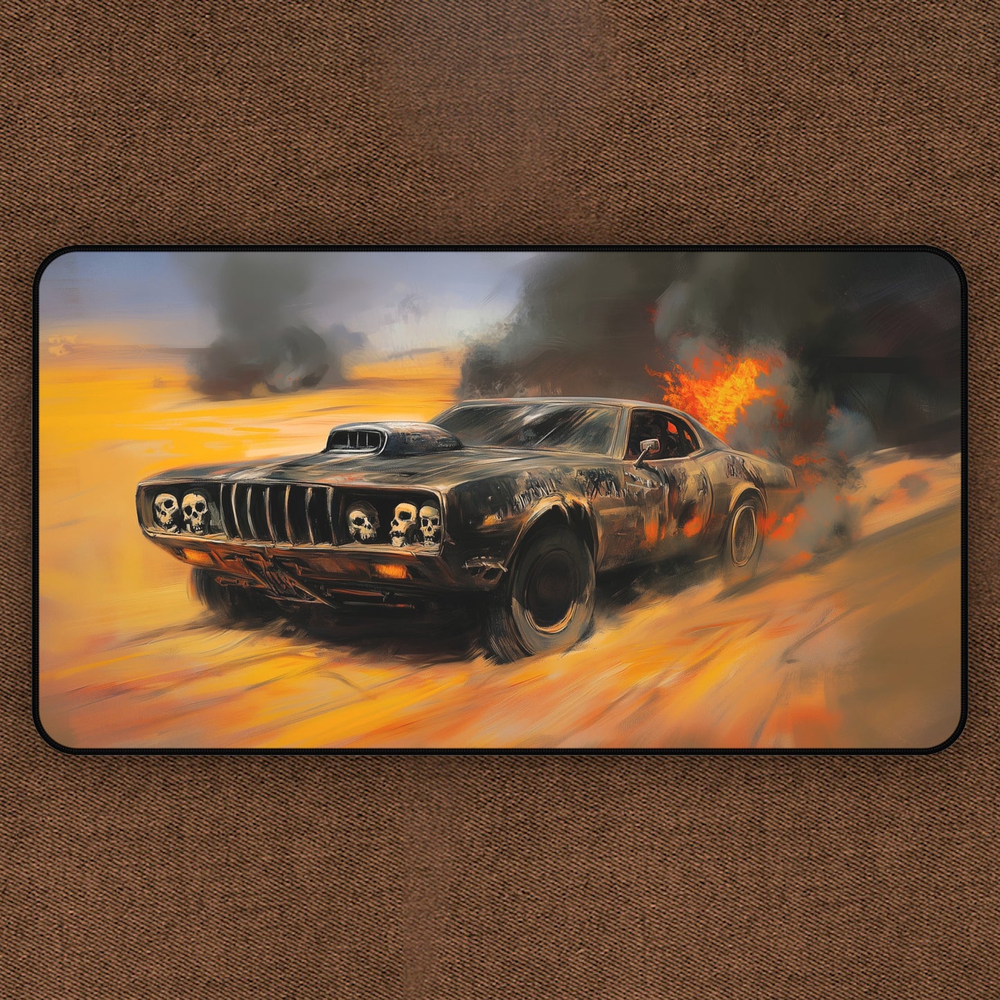 Mad Road: War Car TCG Playmat