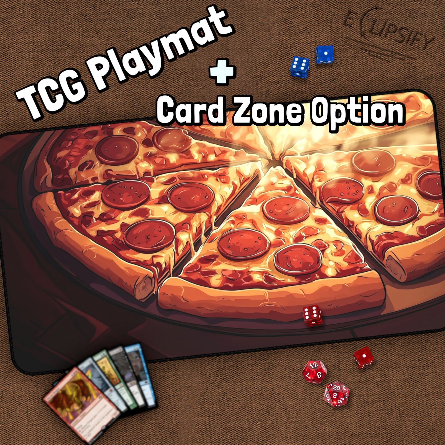 Pizza Lover: TCG Playmat