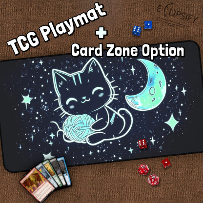 Stellar Stray: Cute Cat TCG Playmat