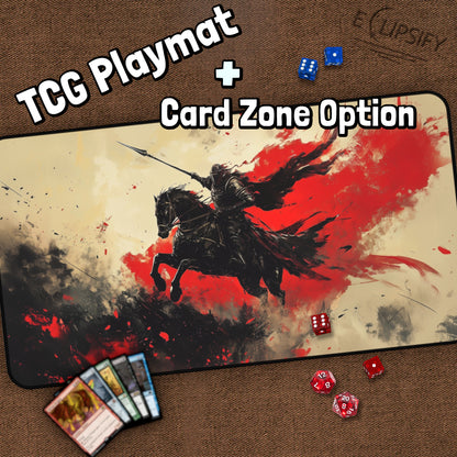 Knight of the Steel Steed: TCG Playmat