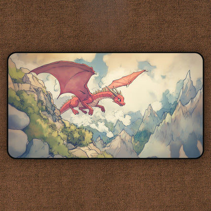 Scorchwing Soar: Dragon TCG Playmat