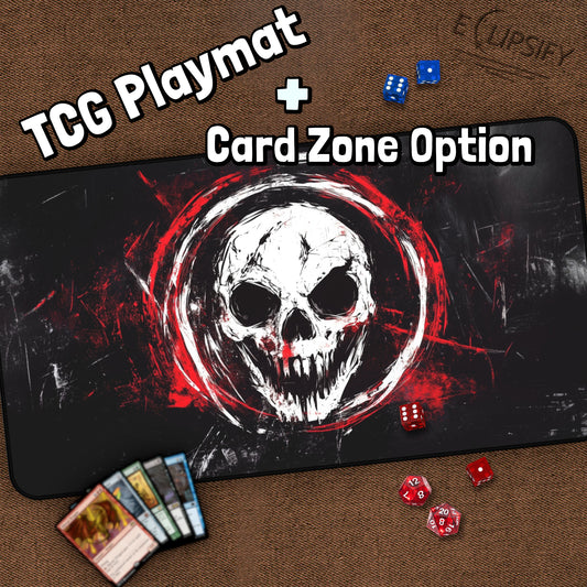 Skull of the Damned: TCG Playmat