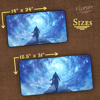 Stairway of the Silent Blade: Assassin TCG Playmat