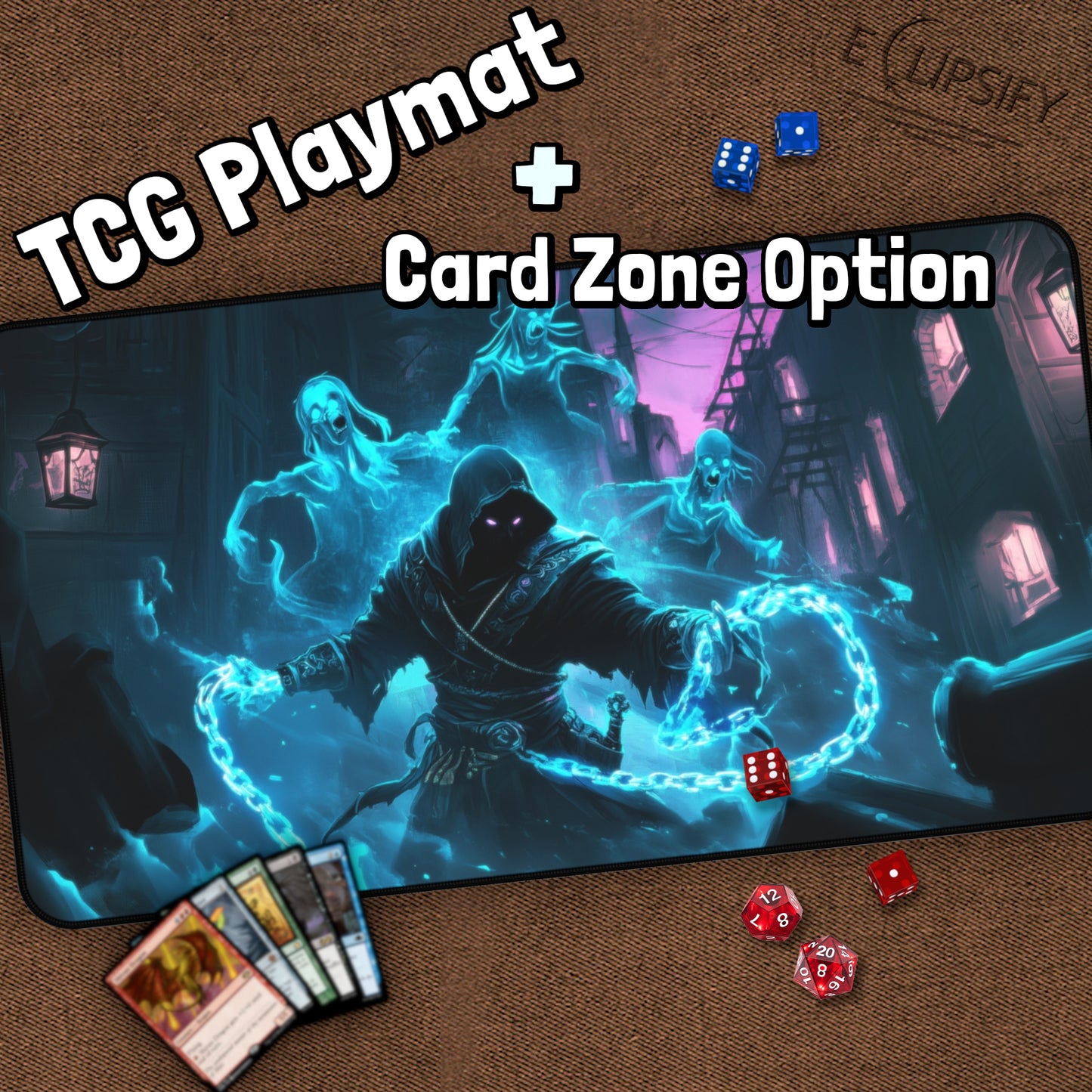 Ghost Sorcerer: TCG Playmat