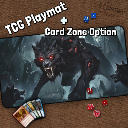 Twilight Howl: Wolf Pack TCG Playmat