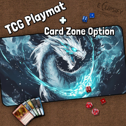 Blue Eyes: Dragon TCG Playmat