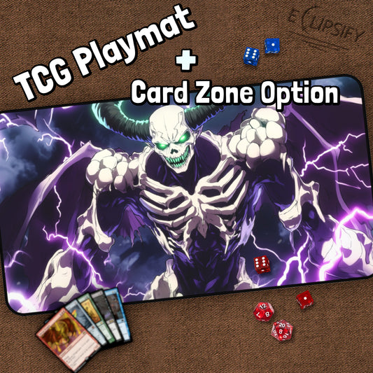 Summoned Necrovolt: Skull TCG Playmat