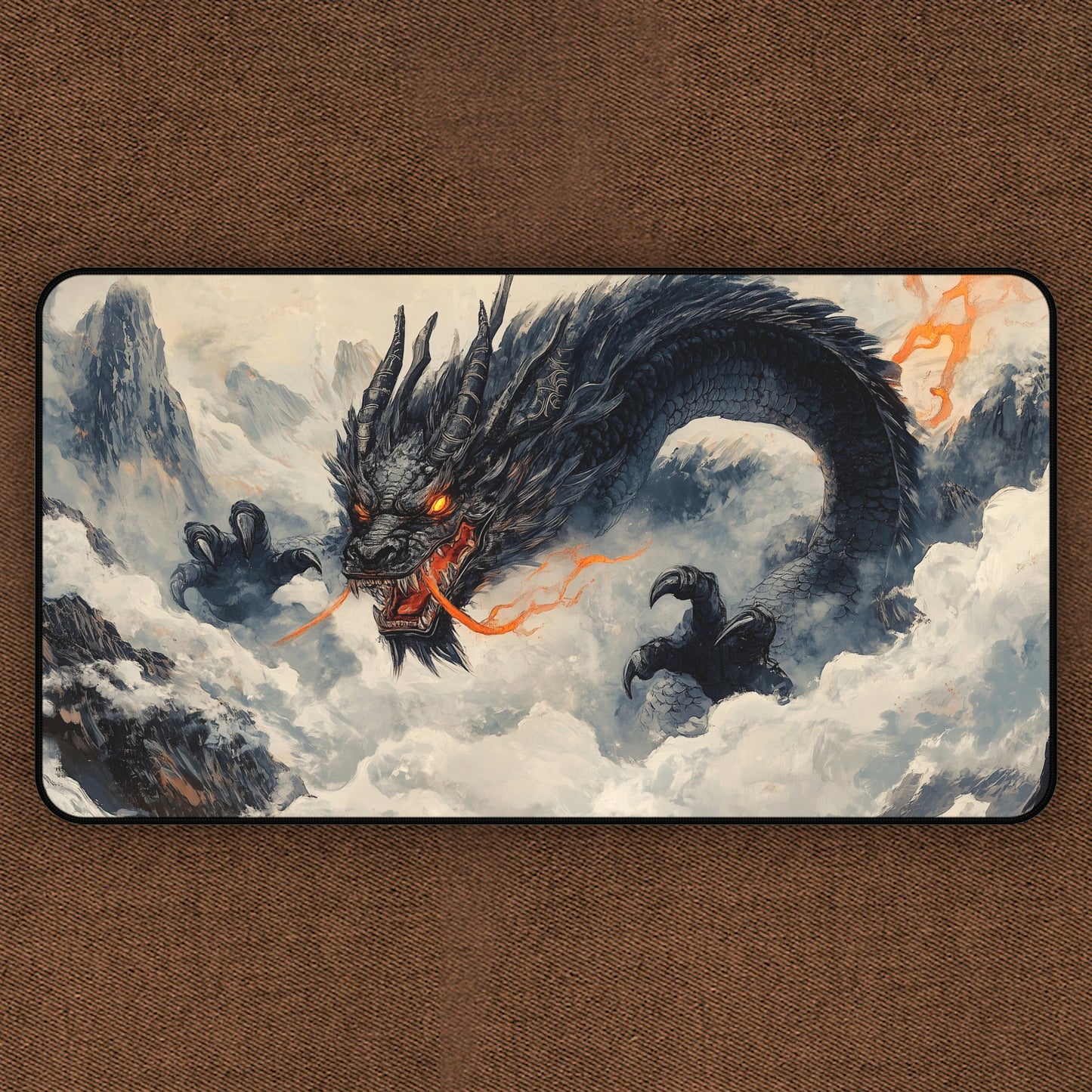 Nimbus Serpent: Dragon TCG Playmat