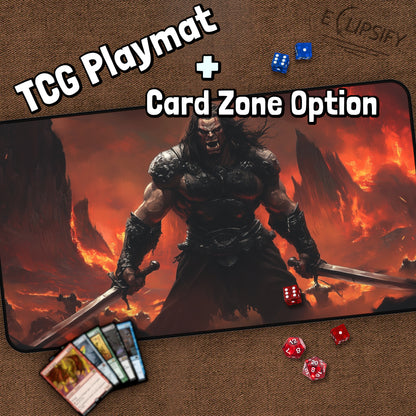 Rendfang Warlord: Orc TCG Playmat