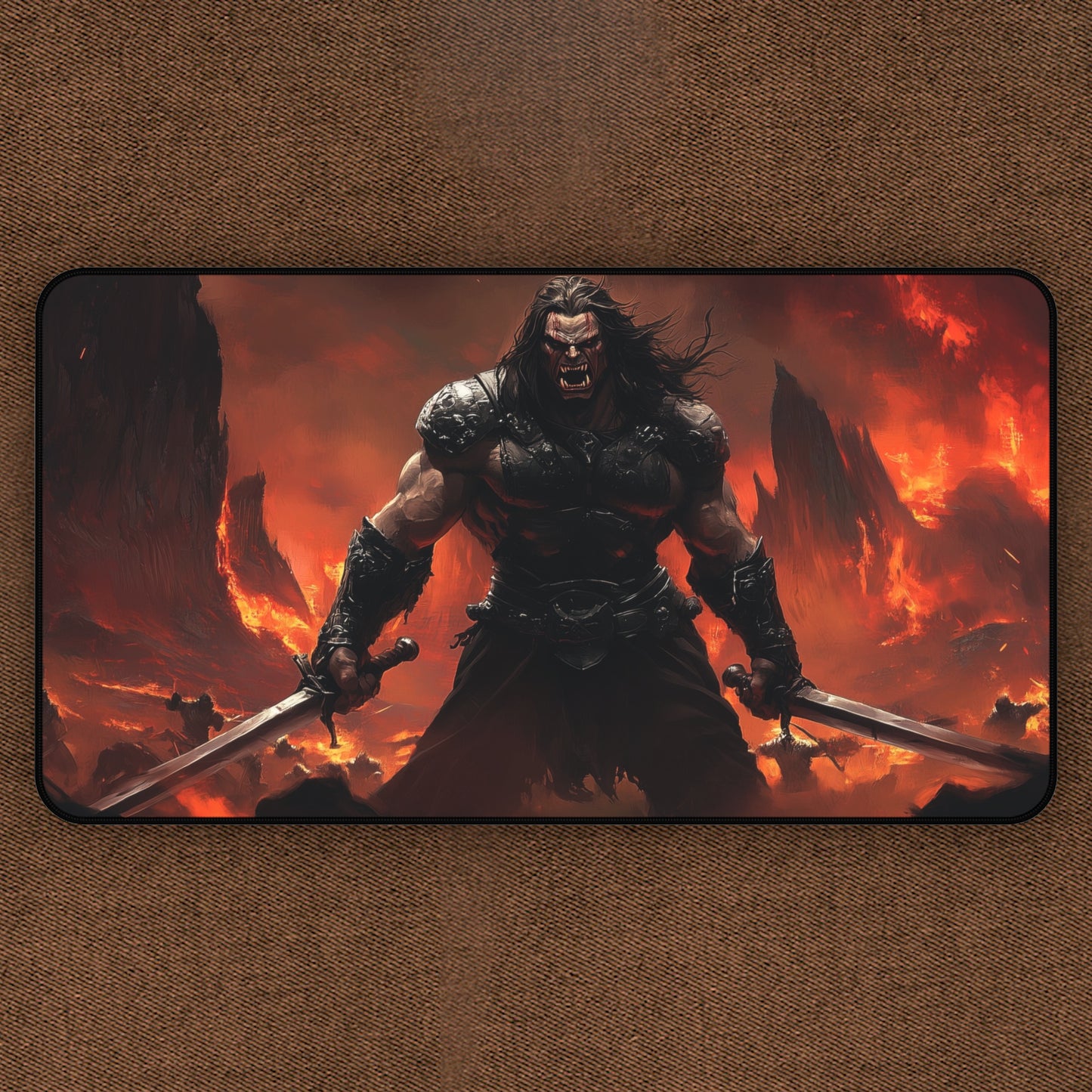 Rendfang Warlord: Orc TCG Playmat