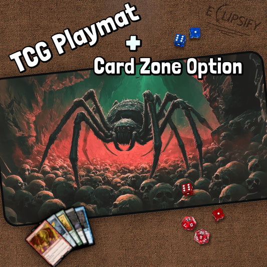 Hatchlings: Giant Spider TCG Playmat