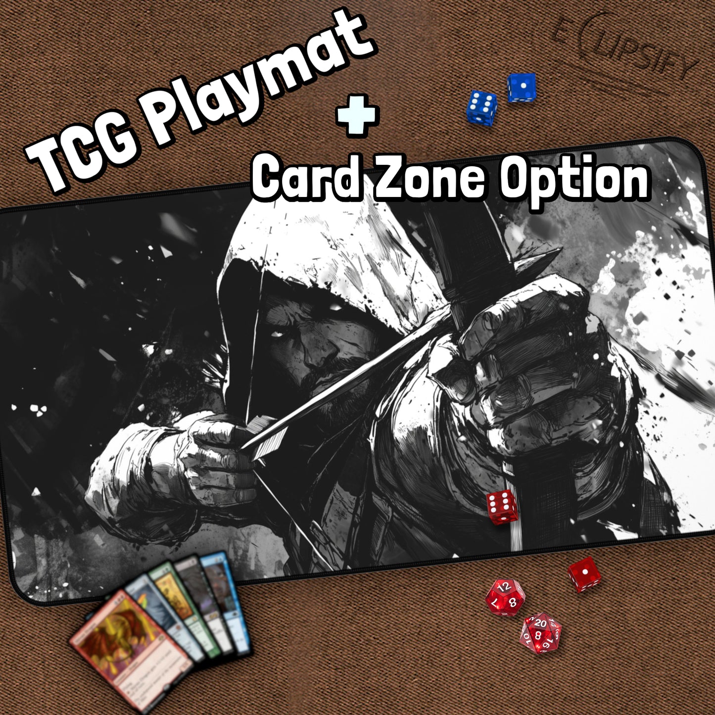 The Lone Marksman: Ranger TCG Playmat