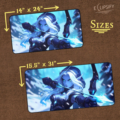 Frozen Archer: Frost Ranger TCG Playmat