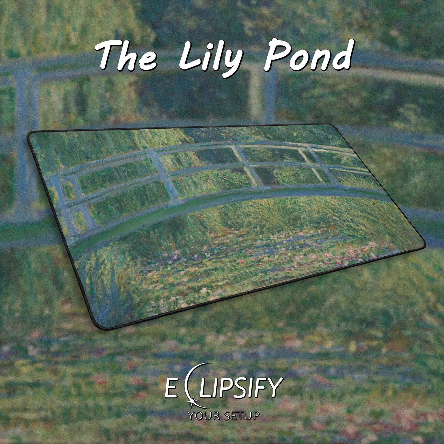 The Lily Pond: Claude Monet Mouse Pad