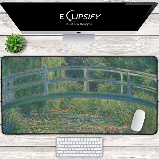 The Lily Pond: Claude Monet Mouse Pad