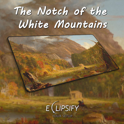 The Notch of the White Mountains: Thomas Cole Mouse Pad