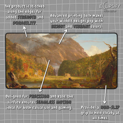 The Notch of the White Mountains: Thomas Cole Mouse Pad