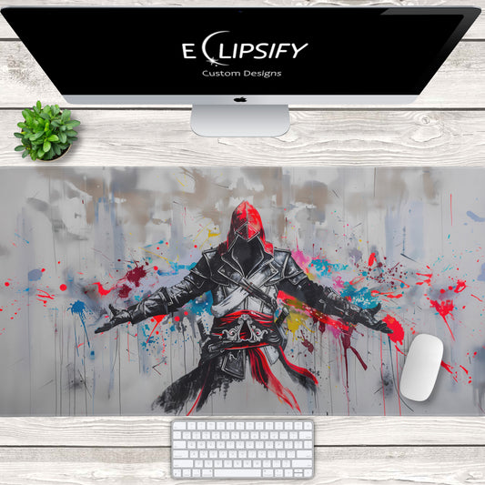 Hidden Blade Vivid: Assassin Gaming Mouse Pad