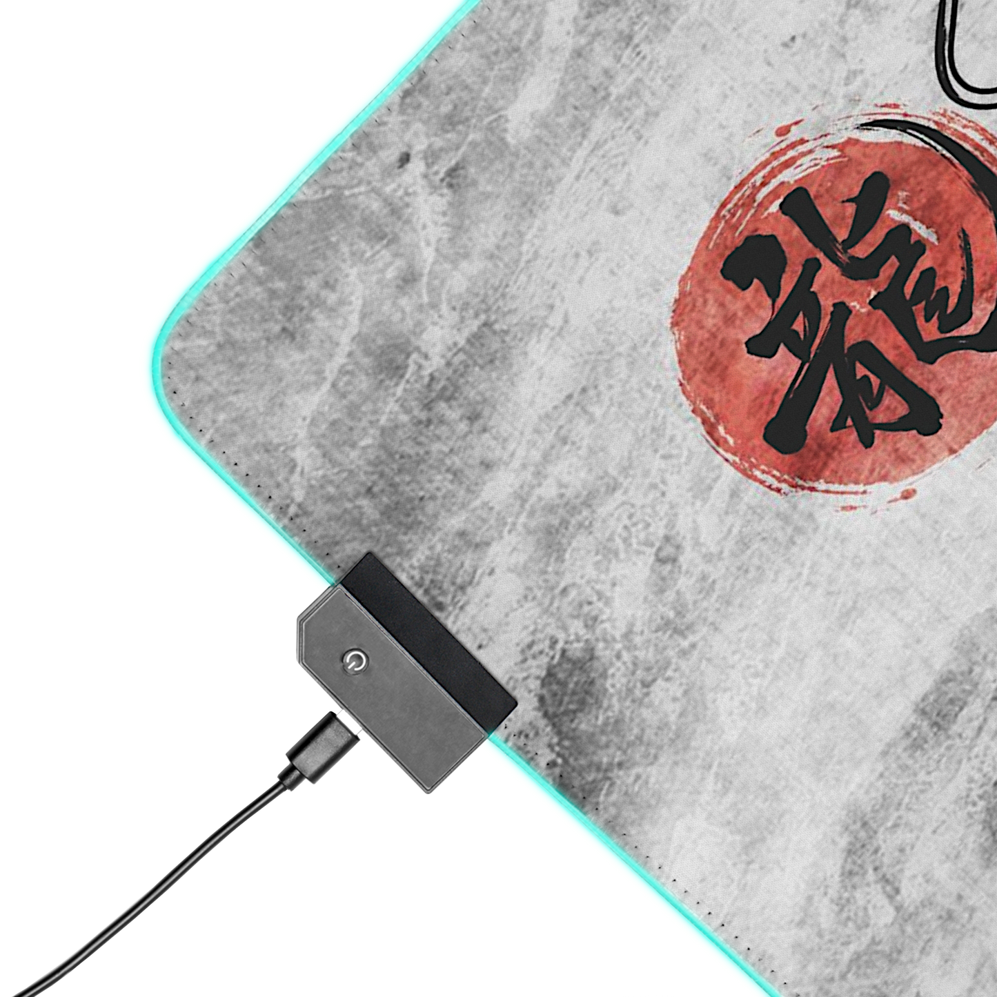 Serpent Guardian: Japanese Dragon Gaming Mouse Pad