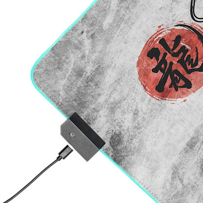 Serpent Guardian: Japanese Dragon Gaming Mouse Pad