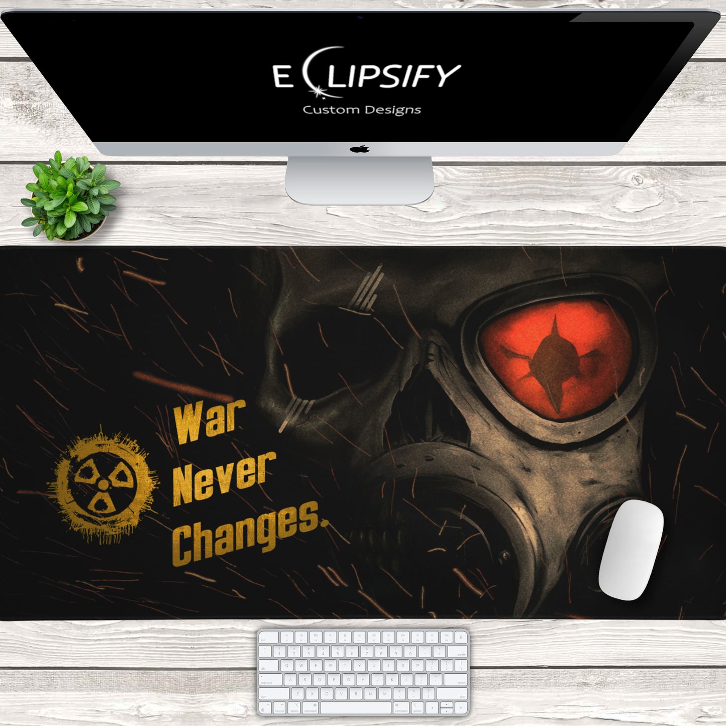 War Never Changes: Nuclear Fall Out Gaming Mouse Pad